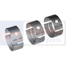 CONROD BEARING SET 0.020''-0.51mm, Case-IH, JX - JX80, Engine and components, Conrod and related parts, Connecting rod bushing, 1930183(3X), 1930183X3, , CONROD BEARING SET 0.020''-0.51mm, 27/3-67B, 1930183(3X), 1930183X3, , 0.00 kg