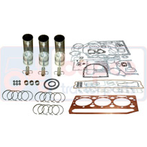 ENGINE OVERHAUL KIT , Massey Ferguson, 300 - 354F, Engine and components, Pistons-Ring sets-Liners, Overhaul kit, 3637609M91, 3638583M91, 4223470M91, 839236M91, U5MK0085, U5MK0088, U5MK0152, U5MK0292, U5MK0701, , ENGINE OVERHAUL KIT , 30/30-102, 3637609M91, 3638583M91, 4223470M91, 839236M91, U5MK0085, U5MK0088, U5MK0152, U5MK0292, U5MK0701, , 0.00 kg