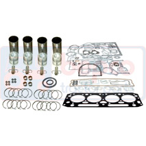 ENGINE OVERHAUL KIT , Massey Ferguson, 300 - 393TLX, Engine and components, Pistons-Ring sets-Liners, Overhaul kit, B30112S, , ENGINE OVERHAUL KIT , 30/30-112S, B30112S, , 0.00 kg