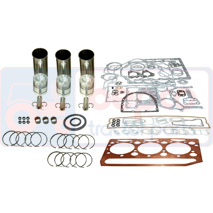 ENGINE OVERHAUL KIT, Ford, Dzinējs un tā sastāvdaļas, Virzuļi-Gredzenu komplekti-Čaulas, Kapitālā remonta komplekti, , ENGINE OVERHAUL KIT, 24/30-46, , 0.00 kg