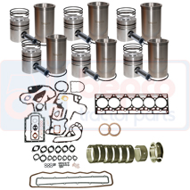 OVERHAUL KIT , Case-IH, Engine and components, Pistons-Ring sets-Liners, Overhaul kit, , OVERHAUL KIT , 25/30-965, , 0.00 kg