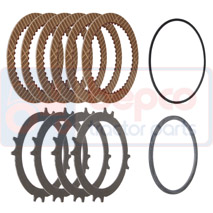 CLUTCH KIT , Case-IH, Transmission, Gear box, Torque converter, 534936R93, , CLUTCH KIT , 25/309-4, 534936R93, , 0.53 kg