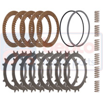 CLUTCH KIT , Case-IH, 85 - 585XL, Transmission, PTO, Independant PTO gear parts, 66193C91, , CLUTCH KIT , 25/309-7, 66193C91, , 1.60 kg