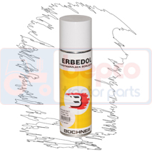 FIAT WHITE 90 SPRAY 300ML, Krāsas, Aksesuāri, Krāsa, Krāsa Erbedol, , FIAT WHITE 90 SPRAY 300ML, 64/3104-156, , 0.30 kg