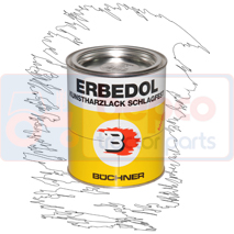 FIAT WHITE 90 750ML, Krāsas, Aksesuāri, Krāsa, Krāsa Erbedol, , FIAT WHITE 90 750ML, 64/3104-60, , 1.00 kg