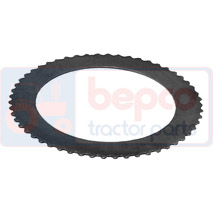 INTERMEDIATE PLATE , New Holland, TS6000 Brasil - TS6040 (Brasil), Transmission, Gear box, Multidisc transmission, 81805123, C0NN7B442A, , INTERMEDIATE PLATE , 24/316-19, 81805123, C0NN7B442A, , 0.14 kg