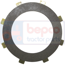 FRICTION DISC , Fendt, Farmer 200 - 203VA, Transmission, PTO, Independant PTO gear parts, 182111200130, 205100200500, , FRICTION DISC , 22/317-30, 182111200130, 205100200500, , 0.15 kg