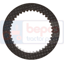 FRICTION PLATE , Case-IH, 7200 - 7220, Transmission, Gear box, Multidisc transmission, 1285975C2, , FRICTION PLATE , 25/317-58, 1285975C2, , 0.30 kg