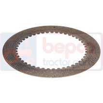 FRICTION DISC, Massey Ferguson,  - 50E, Transmisija, Ātrumkārba, Reversa ass, 1754345M2, 2757328M1, , FRICTION DISC, 30/317-7, 1754345M2, 2757328M1, , 0.08 kg