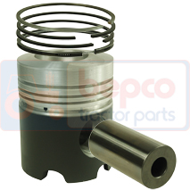 PISTON WITH RINGS 0.010''-0.25mm, Deutz, Engine and components, Pistons-Ring sets-Liners, Piston and ring, , PISTON WITH RINGS 0.010''-0.25mm, 21/32-134A, , 0.00 kg