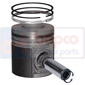 PISTON WITH RINGS         , Massey Ferguson, 6200 - 6245