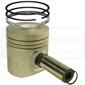 PISTON WITH RINGS , Massey Ferguson, Engine and components, Pistons-Ring sets-Liners, Piston and ring