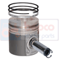 PISTON WITH RINGS , Massey Ferguson, 4300 - 4355, Engine and components, Pistons-Ring sets-Liners, Piston and ring