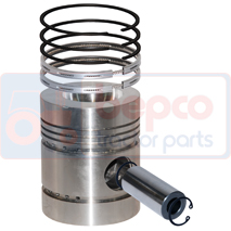 PISTON WITH RINGS 0.030''-0.762mm, Massey Ferguson,  - 510, Engine and components, Pistons-Ring sets-Liners, Piston and ring, 68510C, B1214C, , PISTON WITH RINGS 0.030''-0.762mm, 30/32-18C, 68510C, B1214C, , 0.00 kg