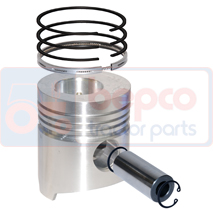 PISTON WITH RINGS , Fendt, Farmer Classique - 2E, Engine and components, Pistons-Ring sets-Liners, Piston and ring, F231201310012, , PISTON WITH RINGS , 22/32-210, F231201310012, , 1.43 kg