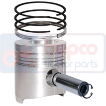 PISTON WITH RINGS , Fendt, TS - TS65A, Engine and components, Pistons-Ring sets-Liners, Piston and ring, F120203310050, F231202310010, , PISTON WITH RINGS , 22/32-211, F120203310050, F231202310010, , 0.00 kg