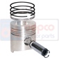 PISTON WITH RINGS , Fendt, Engine and components, Pistons-Ring sets-Liners, Piston and ring