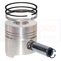 PISTON WITH RINGS +0.60mm, Fiat, Classique - 540S, Engine and components, Pistons-Ring sets-Liners, Piston and ring, , PISTON WITH RINGS +0.60mm, 23/32-252BC, , 1.60 kg