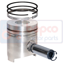 PISTON WITH RINGS , Fiat, Engine and components, Pistons-Ring sets-Liners, Piston and ring, , PISTON WITH RINGS , 23/32-263B, , 0.00 kg