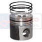 PISTON WITH RINGS , Case-IH, CS - CS110, Engine and components, Pistons-Ring sets-Liners, Piston and ring