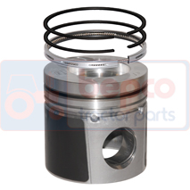 PISTON WITH RINGS , Case-IH, Engine and components, Pistons-Ring sets-Liners, Piston and ring, 132000030704, 162000030700, 47108940, , PISTON WITH RINGS , 25/32-276, 132000030704, 162000030700, 47108940, , 0.00 kg