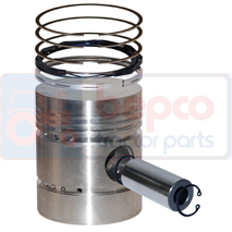 PISTON WITH RINGS , Ford, Engine and components, Pistons-Ring sets-Liners, Piston and ring, 81803866, 960E6102B, , PISTON WITH RINGS , 24/32-29, 81803866, 960E6102B, , 0.00 kg