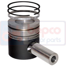 PISTON WITH RINGS , JCB, 530 - 530-2HL (LJ), Engine and components, Pistons-Ring sets-Liners, Piston and ring, , PISTON WITH RINGS , 45/32-291, , 0.00 kg