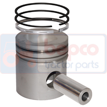 PISTON WITH RINGS , JCB, 530 - 530-70F/S (AA), Engine and components, Pistons-Ring sets-Liners, Piston and ring, , PISTON WITH RINGS , 45/32-293, , 0.00 kg