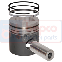 PISTON WITH RINGS , JCB, 530 - 530-67 (AB), Engine and components, Pistons-Ring sets-Liners, Piston and ring, , PISTON WITH RINGS , 45/32-294, , 0.00 kg