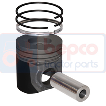 PISTON WITH RINGS , JCB, 525 - 525-50LE, Engine and components, Pistons-Ring sets-Liners, Piston and ring, , PISTON WITH RINGS , 45/32-295, , 0.00 kg