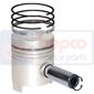 PISTON WITH RINGS 0.040''-1.02mm        , Ford, 000 - 2000