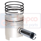 PISTON WITH RINGS , Ford, 10 - 2310, Engine and components, Pistons-Ring sets-Liners, Piston and ring