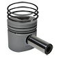 PISTON WITH RINGS , Deutz, Engine and components, Pistons-Ring sets-Liners, Piston and ring