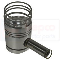 PISTON WITH RINGS , David Brown, 900 - 950, Engine and components, Pistons-Ring sets-Liners, Piston and ring, K900800, , PISTON WITH RINGS , 20/32-335, K900800, , 1.20 kg