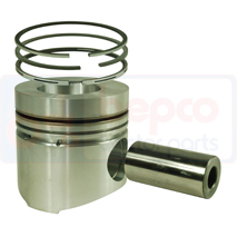 PISTON WITH RINGS , Steyr, Engine and components, Pistons-Ring sets-Liners, Piston and ring, , PISTON WITH RINGS , 27/32-361, , 1.60 kg