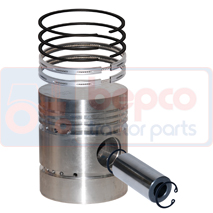 PISTON WITH RINGS , 30/32-4, 3640441M91, 59156, 59634, 68503, 82136, , 1.50 kg