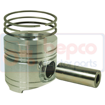 PISTON WITH RINGS , Same, Engine and components, Pistons-Ring sets-Liners, Piston and ring, 037900606, 03790060610, 03790060A, , PISTON WITH RINGS , 29/32-401, 037900606, 03790060610, 03790060A, , 0.00 kg