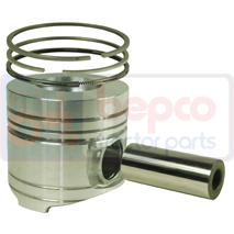 PISTON WITH RINGS , Hurlimann, XA - XA657, Engine and components, Pistons-Ring sets-Liners, Piston and ring, , PISTON WITH RINGS , 33/32-403, , 0.00 kg