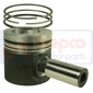 PISTON WITH RINGS , Deutz, Agrotron New - Agrotron 130, Engine and components, Pistons-Ring sets-Liners, Piston and ring