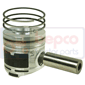 PISTON WITH RINGS         , Same, Titan - Titan 160