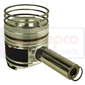 PISTON WITH RINGS , Hurlimann, XN - XN707, Engine and components, Pistons-Ring sets-Liners, Piston and ring