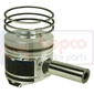 PISTON WITH RINGS , Hurlimann, XN - XN707, Engine and components, Pistons-Ring sets-Liners, Piston and ring