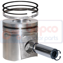 PISTON COMPLET , Fendt, Engine and components, Pistons-Ring sets-Liners, Piston and ring, 04192937, 04255043, 04800286, , PISTON COMPLET , 21/32-422, 04192937, 04255043, 04800286, , 1.50 kg