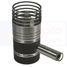 PISTON WITH RINGS , Hanomag, R - R16, Engine and components, Pistons-Ring sets-Liners, Piston and ring, , PISTON WITH RINGS , 38/32-452, , 0.00 kg