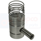 PISTON WITH RINGS , Hanomag, R - R35/45, Engine and components, Pistons-Ring sets-Liners, Piston and ring