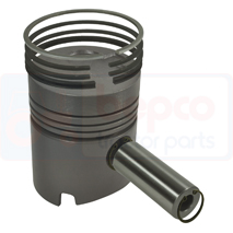 PISTON WITH RINGS , Hanomag, Perfekt - Perfekt401E, Engine and components, Pistons-Ring sets-Liners, Piston and ring, , PISTON WITH RINGS , 38/32-455, , 0.00 kg