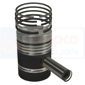 PISTON WITH RINGS , Hanomag, R - R45, Engine and components, Pistons-Ring sets-Liners, Piston and ring