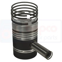 PISTON WITH RINGS , Hanomag, R - R40, Engine and components, Pistons-Ring sets-Liners, Piston and ring, , PISTON WITH RINGS , 38/32-456, , 0.00 kg