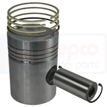 PISTON WITH RINGS , Hanomag, Engine and components, Pistons-Ring sets-Liners, Piston and ring, , PISTON WITH RINGS , 38/32-457, , 0.00 kg