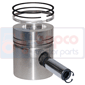 PISTON WITH RINGS , Massey Ferguson, 100 - 194S, Engine and components, Pistons-Ring sets-Liners, Piston and ring